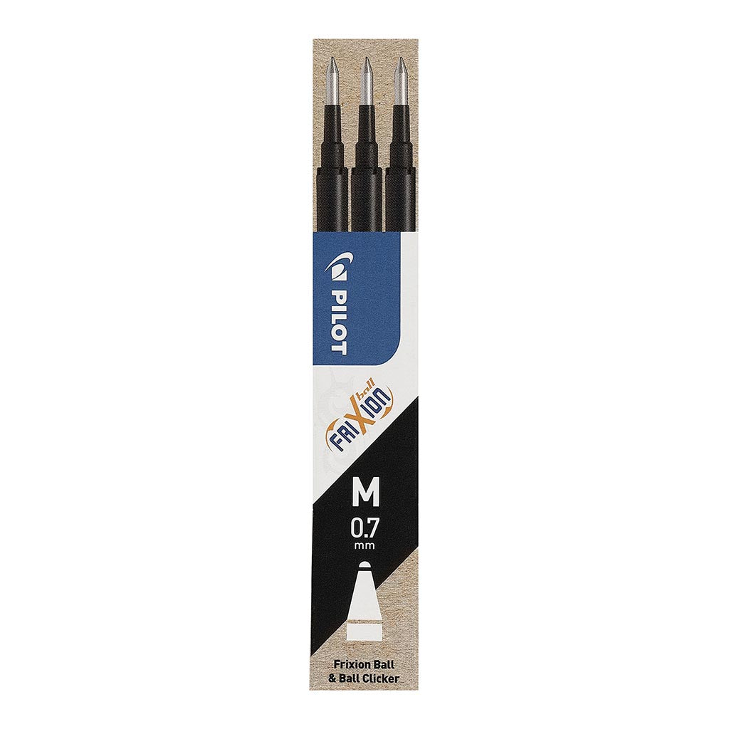 Pilot Frixion Erasable Refill Fine Black, Pack of 3