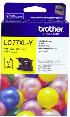 Brother LC 77XL Yellow
