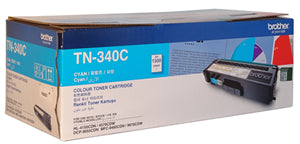 Brother TN 340 Cyan Toner