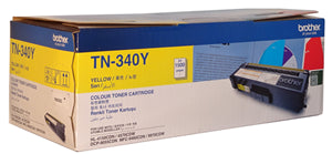 Brother TN 340 Yellow Toner