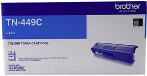 Brother TN 449 Cyan Toner