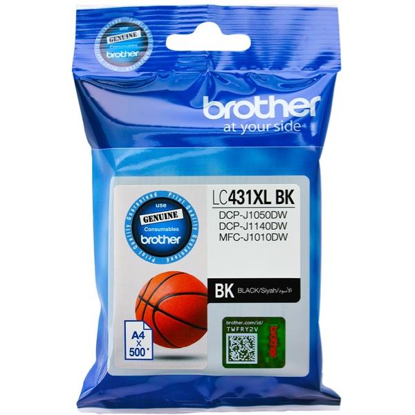 Brother LC 431XLBK Black High Yield