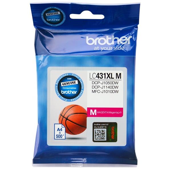 Brother LC 431XLM Magenta High Yield