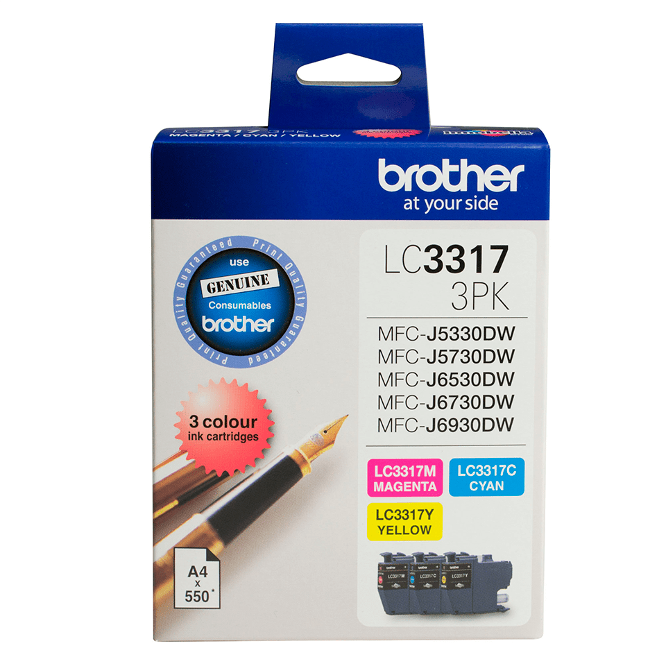 Brother LC 3317 Colour Value Pack