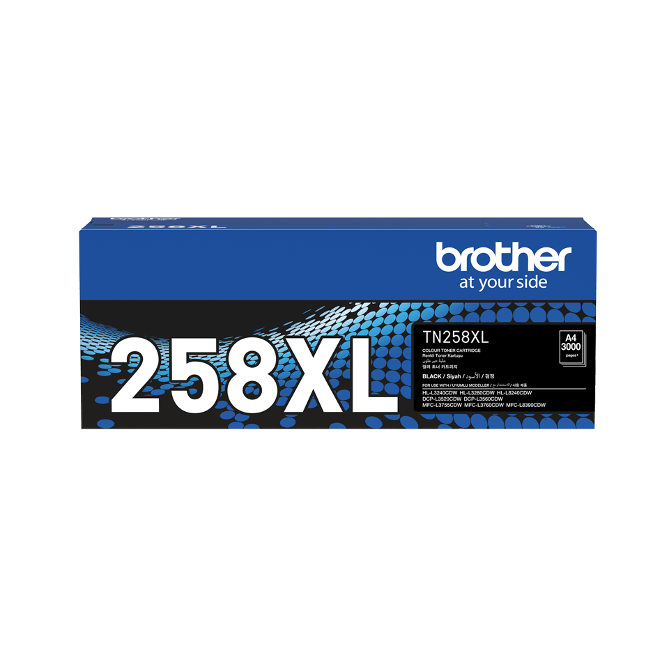 Brother TN 258XL Black Toner