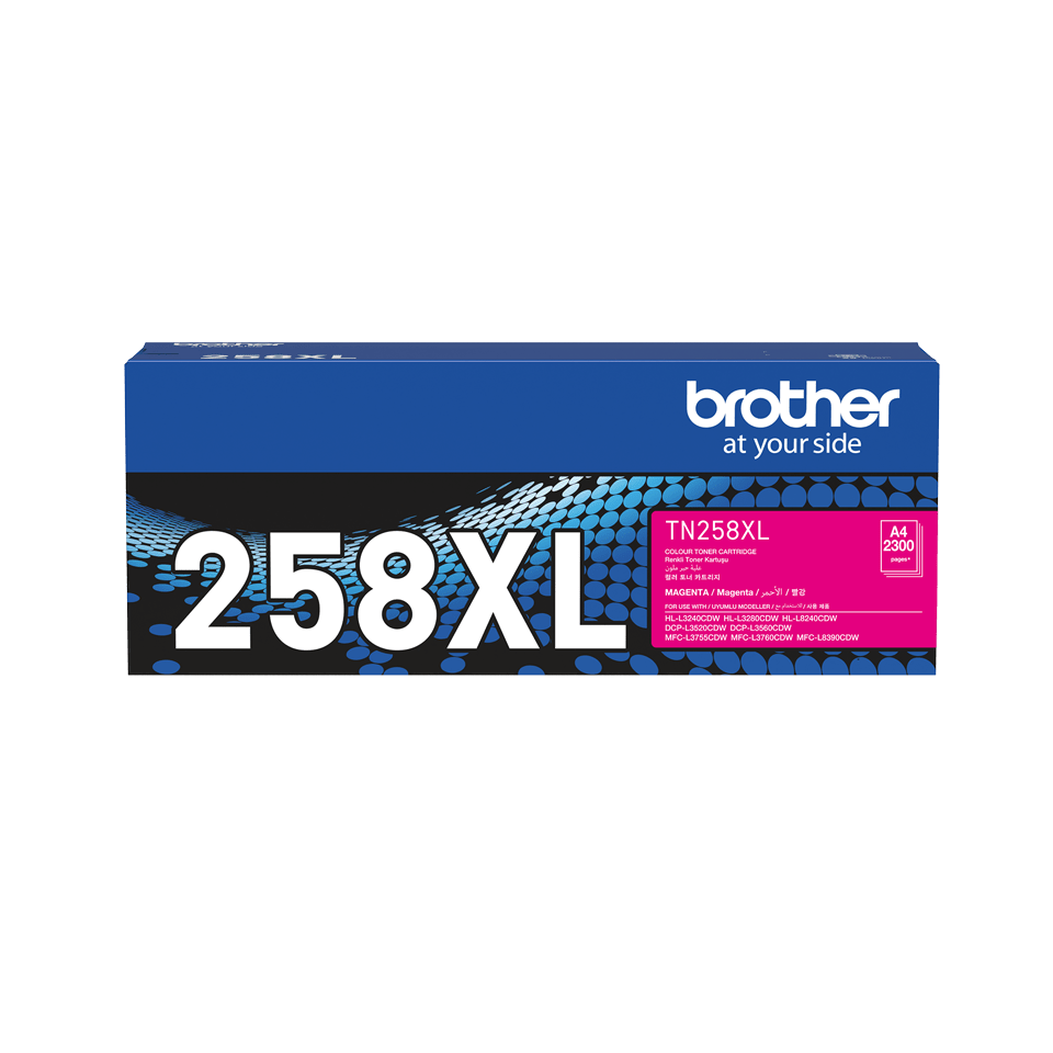 Brother TN 258XL Magenta Toner