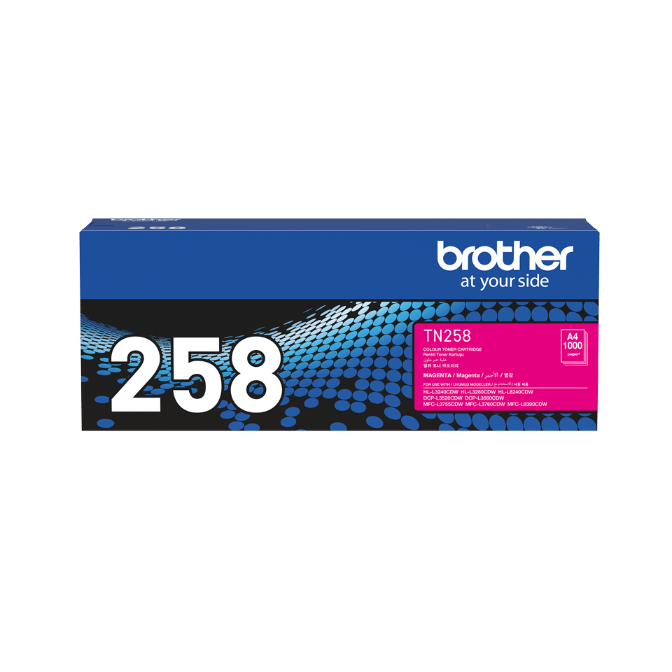 Brother TN 258 Magenta Toner