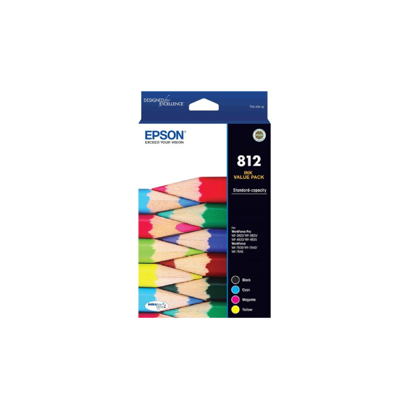 Epson 812 4 Ink Value Pack