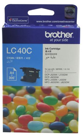 Brother LC 40 Cyan