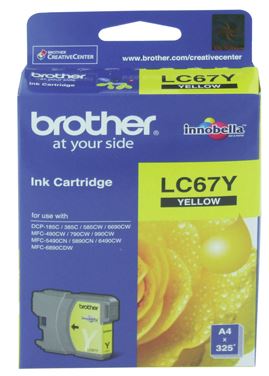 Brother LC 67 Yellow