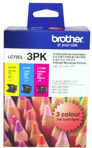 Brother LC 73 Colour Value Pack