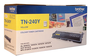 Brother TN 240 Yellow Toner