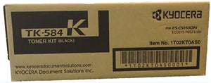 Kyocera TK 584K Black Toner