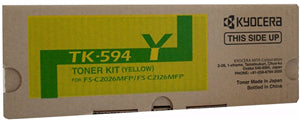 Kyocera TK 594Y Yellow Toner