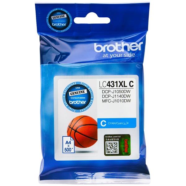 Brother LC 431XLC Cyan High Yield