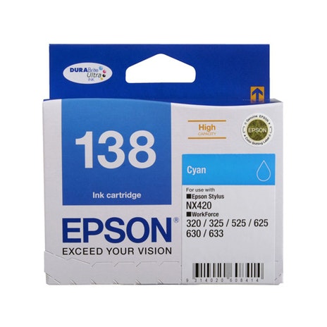 Epson 138 Cyan