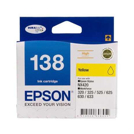 Epson 138 Yellow