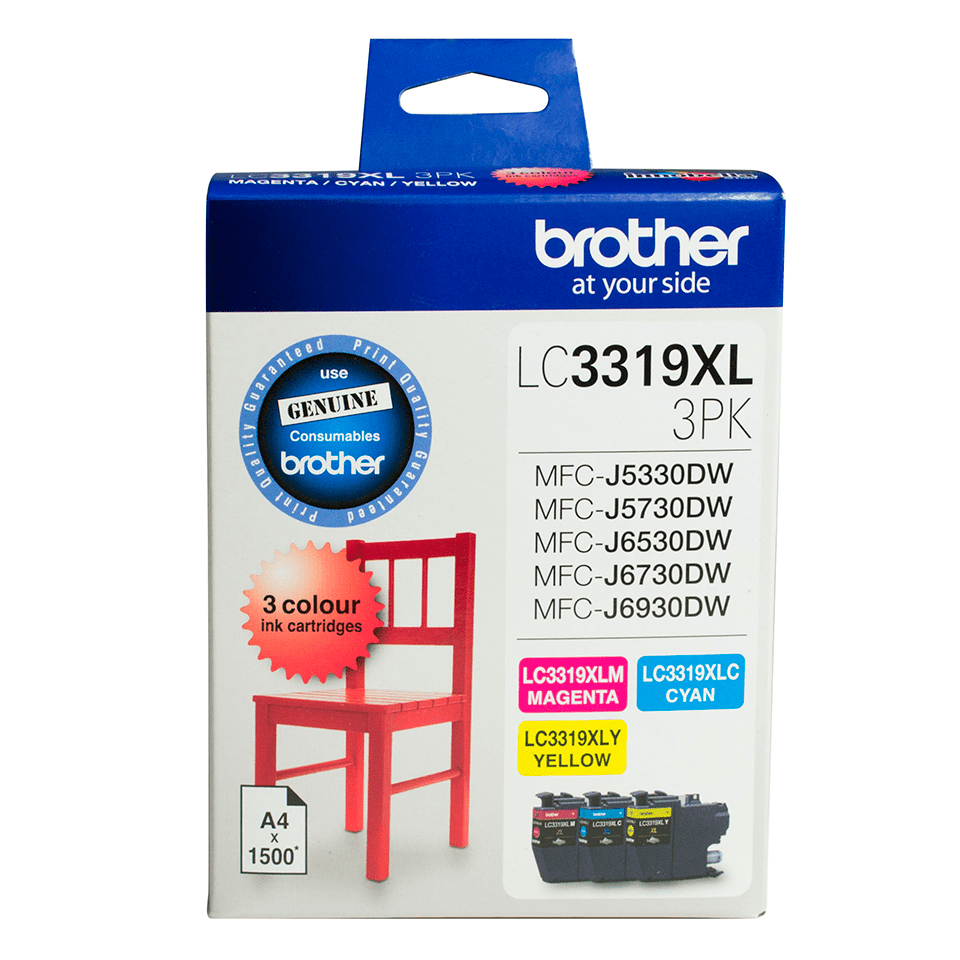 Brother LC 3319XL Colour Value Pack